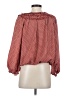 Max Studio 100% Polyester Red 3/4 Sleeve Blouse Size S - photo 2