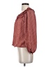 Max Studio 100% Polyester Red 3/4 Sleeve Blouse Size S - photo 5