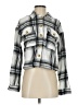 Just Polly 100% Polyester Gray Silver Cardigan Size S - photo 1
