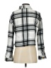 Just Polly 100% Polyester Gray Silver Cardigan Size S - photo 2