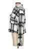 Just Polly 100% Polyester Gray Silver Cardigan Size S - photo 5