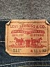 Levi's 100% Cotton Hearts Blue Jeans Size 31 waist - photo 3