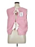 Unbranded 100% Polyester Pink Sweater Vest Size XL - photo 2