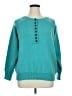 Unbranded 100% Polyester Teal Pullover Sweater Size XL - photo 1