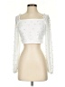Shein White 3/4 Sleeve Blouse Size 4 - photo 1