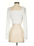 Shein White 3/4 Sleeve Blouse Size 4 - photo 2