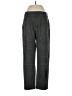 Brunello Cucinelli 100% Wool Tweed Gray Black Wool Pants Size 4 - photo 1