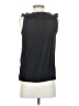 J.Crew 100% Silk Black Sleeveless Silk Top Size 0 - photo 2