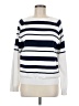 Puma Stripes White Pullover Sweater Size M - photo 1