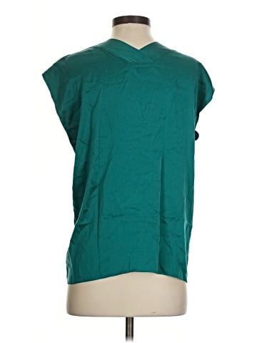 Alexander Rheese Short Sleeve Silk Top (view 2)