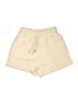 Shein Solid Ivory Athletic Shorts Size 4 - photo 1
