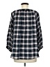 Ann Taylor LOFT Gray 3/4 Sleeve Blouse Size M - photo 2