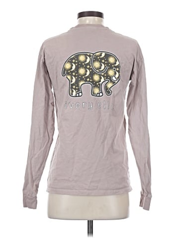 Ivory Ella Long Sleeve T-Shirt (view 2)