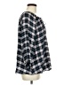 Ann Taylor LOFT Gray 3/4 Sleeve Blouse Size M - photo 4