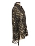 Massimo Dutti Metallic Gold Long Sleeve Blouse Size 6 - photo 4