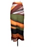 Shein Graphic Brown Casual Skirt Size 4 - photo 2