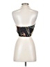 Shein 100% Polyester Gold Tank Top Size 4 - photo 2