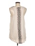 Blu Pepper 100% Rayon Tan Sleeveless Blouse Size M - photo 2