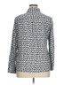 Alexander Jordan 100% Rayon Animal Print Silver Long Sleeve Blouse Size XL - photo 2