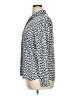 Alexander Jordan 100% Rayon Animal Print Silver Long Sleeve Blouse Size XL - photo 5