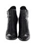 M. Gemi 100% Leather Black Ankle Boots Size EU 39 1/2 - photo 2