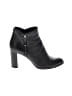 M. Gemi 100% Leather Black Ankle Boots Size EU 39 1/2 - photo 1