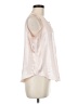 TJW by Mervyn’s 100% Polyester Stripes Pink Sleeveless Blouse Size M - photo 4