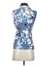 Johnny Was Blue Sleeveless Blouse Size XS - photo 2