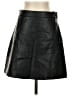 Zara Basic Black Faux Leather Skirt Size S - photo 1