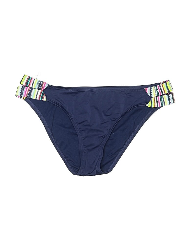 Pre-owned Mossimo Swimsuit Bottoms In Blue