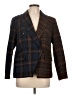 Sam Edelman Plaid Brown Blazer Size L - photo 1