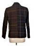 Sam Edelman Plaid Brown Blazer Size L - photo 2