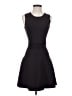 Theory Solid Black Cocktail Dress Size 00 - 0 - photo 1