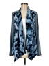 LOGO by Lori Goldstein 100% Polyester Blue Kimono Size M - photo 1