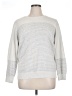 Ann Taylor LOFT Outlet Polka Dots Silver Pullover Sweater Size XL - photo 1