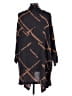 NOEN Black Gray Kimono Size L - photo 2