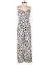Reformation 100% Viscose Animal Print Ivory Jumpsuit Size 2 - photo 1