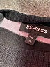 Express Stripes Gray Pullover Sweater Size XL - photo 7