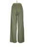 Privy Solid Green Casual Pants Size M - photo 2