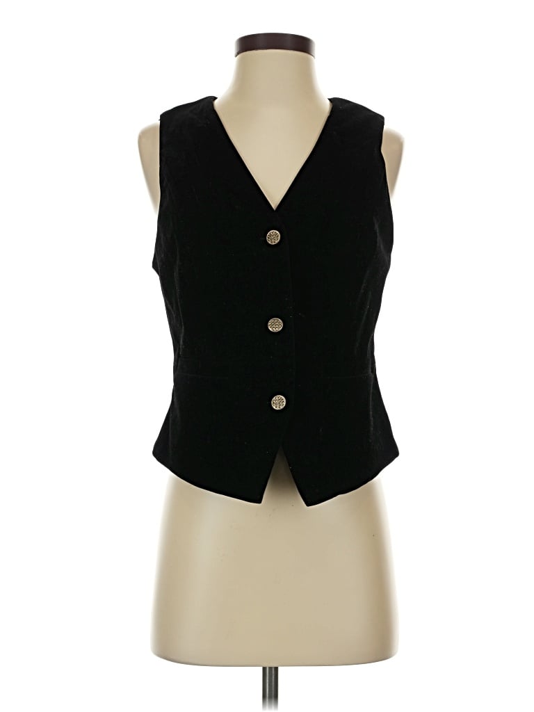 Pre-owned Allegra K Vest In Black