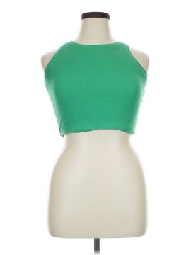 Klassy Network Sleeveless Top
