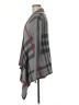 Staccato 100% Polyester Plaid Gray Cardigan Size M - photo 5