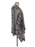 Staccato 100% Polyester Plaid Gray Cardigan Size M - photo 4