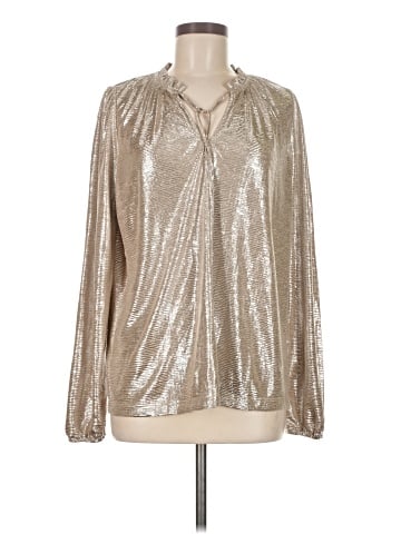 Ann Taylor LOFT Long Sleeve Blouse (view 1)