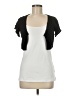 House of Three 100% Rayon White Jacket Size 8 - photo 1