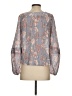 LC Lauren Conrad Gray Long Sleeve Blouse Size XS - photo 2