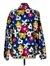 Assorted Brands 100% Polyester Floral Blue Track Jacket Size L - photo 2