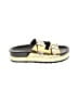 Pure Navy Gold Sandals Size 7 1/2 - photo 1