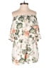 Red Dress Boutique 100% Polyester Tropical Ivory Romper Size S - photo 1