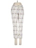 Jag Print White Ivory Casual Pants Size 4 - photo 1